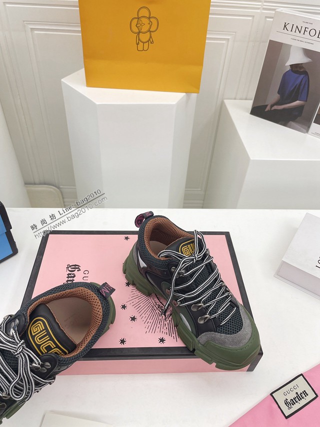 gucci經典情侶登山休閒鞋 古馳經典登山情侶休閒鞋系列 古琦男女款運動鞋 dx2621